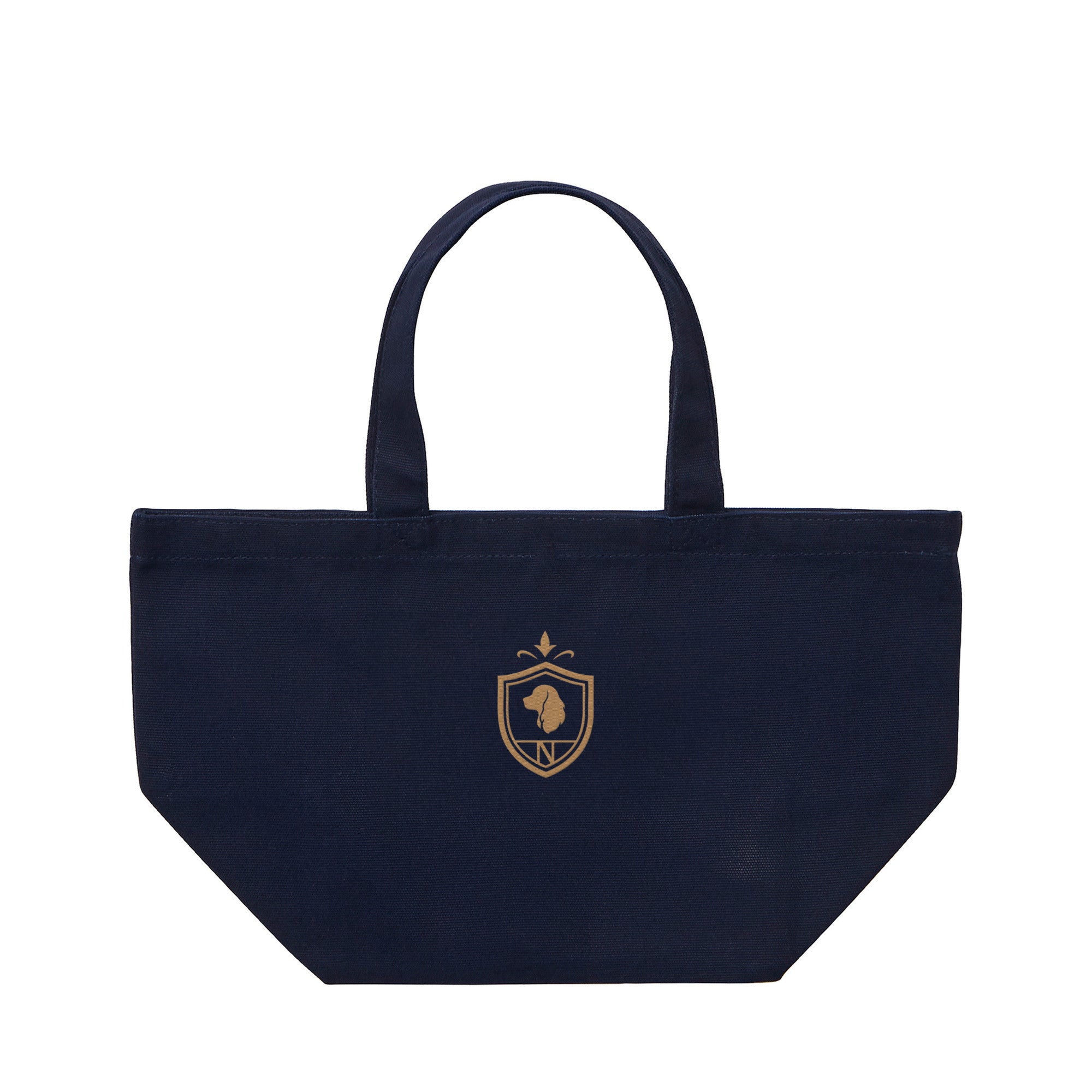 Crest Canvas mini Tote  navy image
