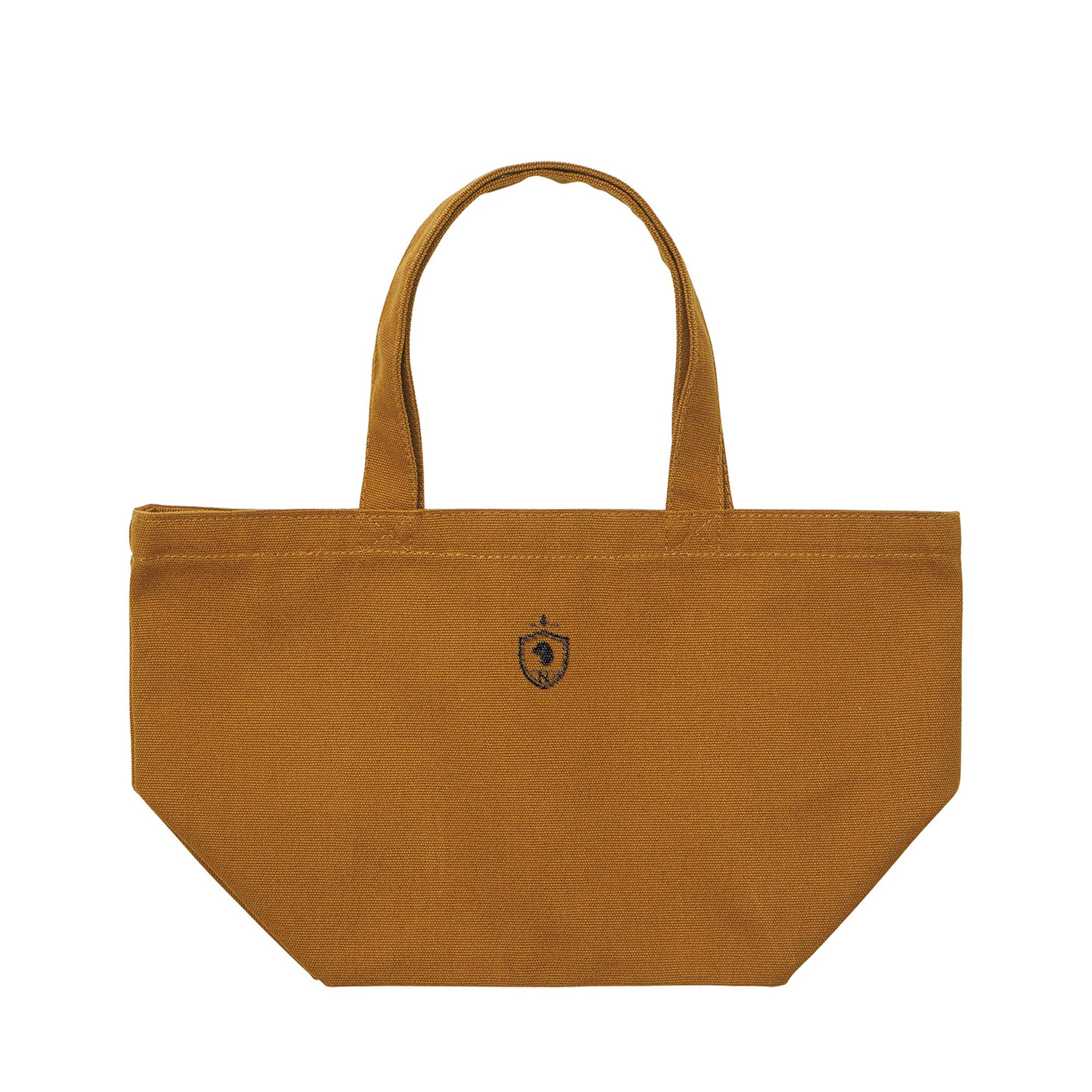 Crest Canvas mini Tote camel image
