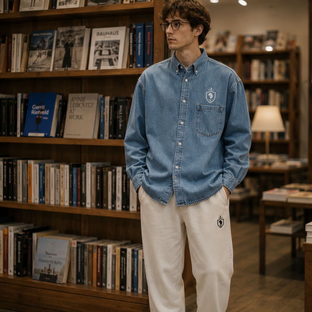 Washed Denim Shirt