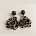 Camellia Flower Drop Earrings N184