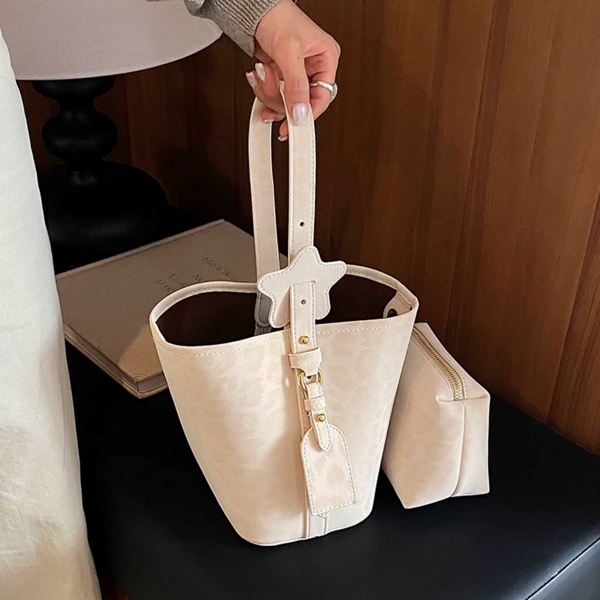 Urban Leopard Bucket Bag N216