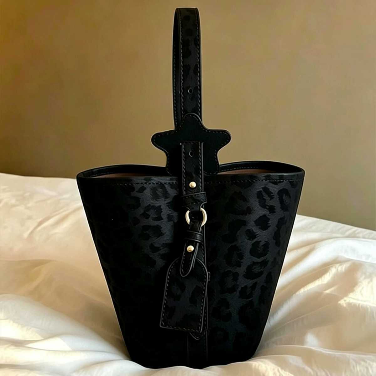 Urban Leopard Bucket Bag N216