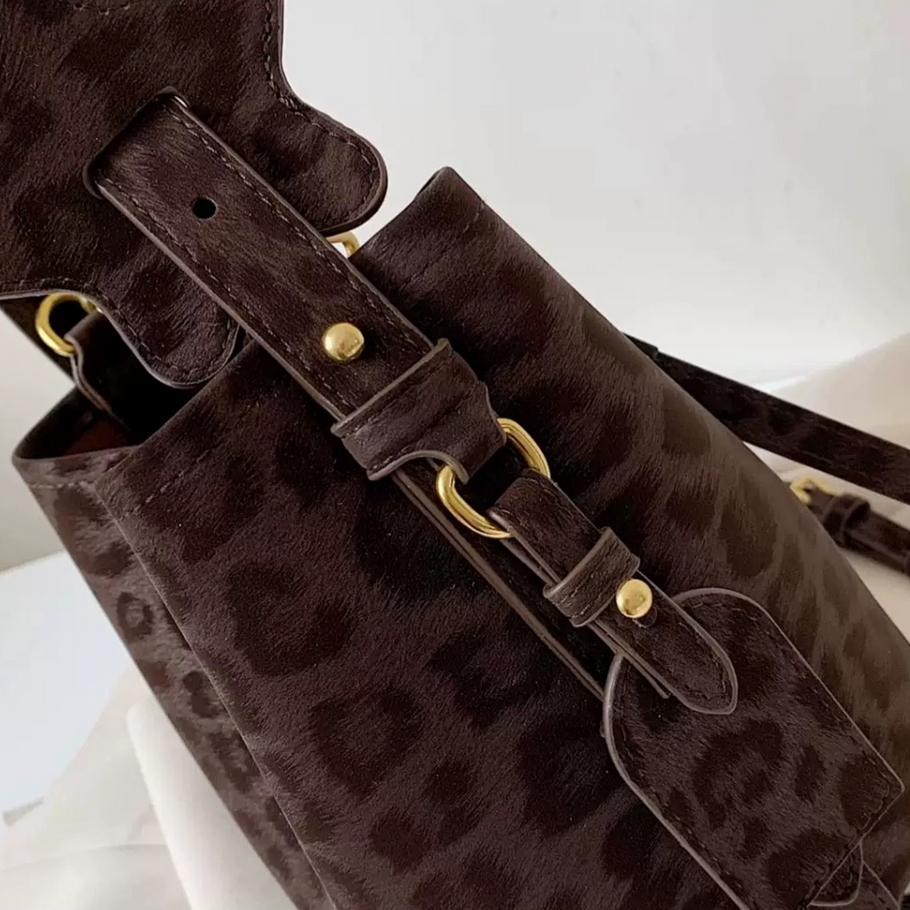 Urban Leopard Bucket Bag N216