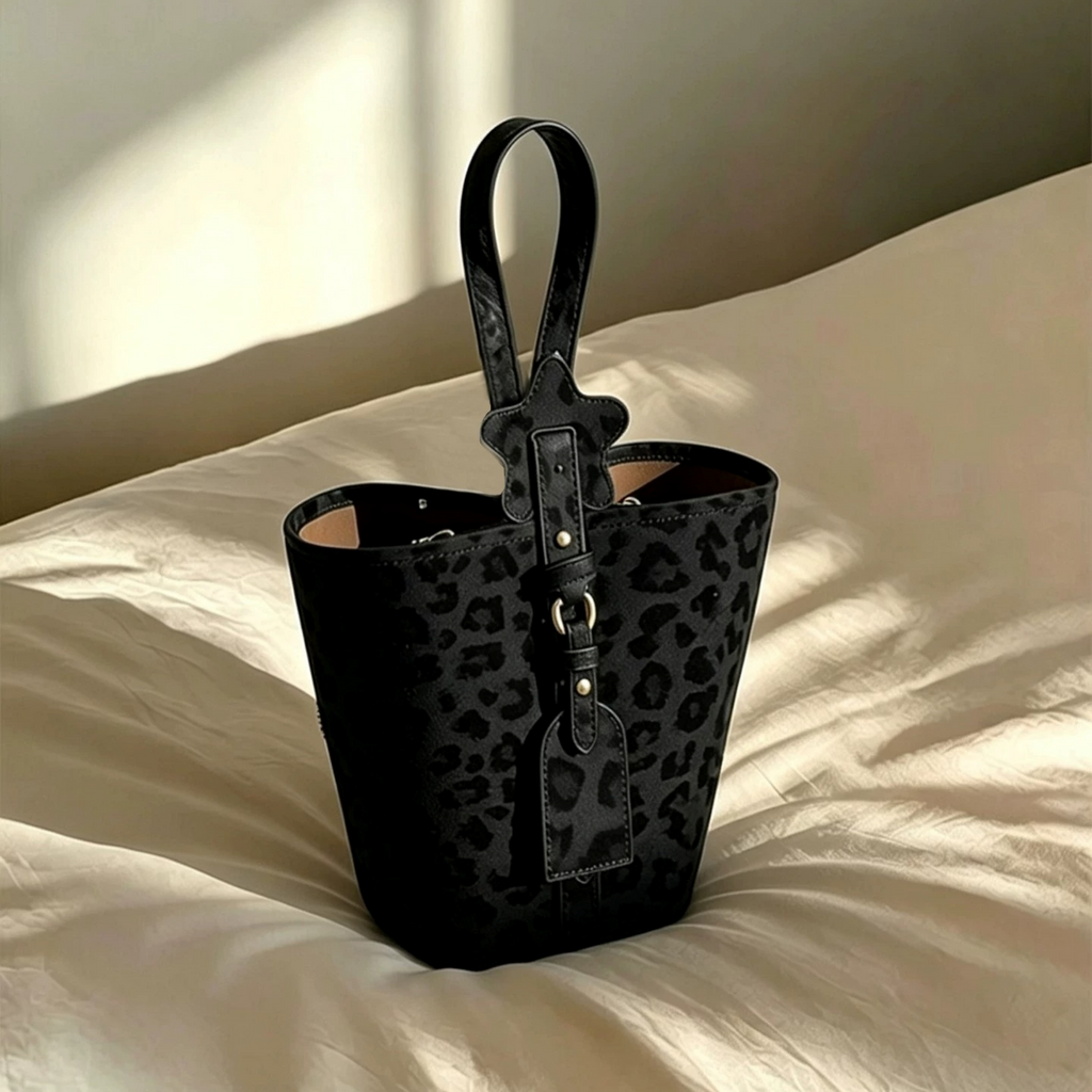Urban Leopard Bucket Bag N216