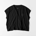 Calm Crop Tee 【3colors】 black image