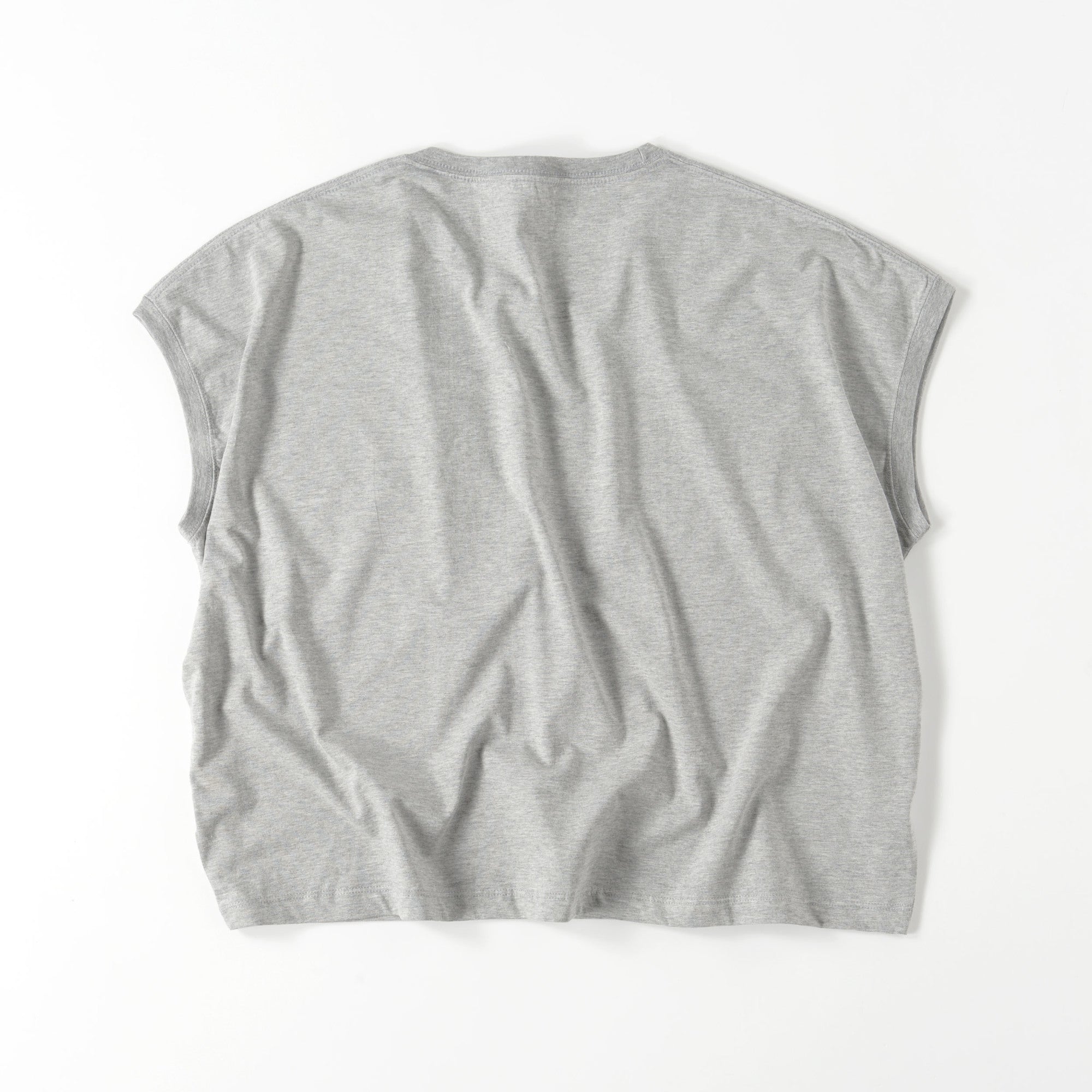 Calm Crop Tee 【3colors】 gray image