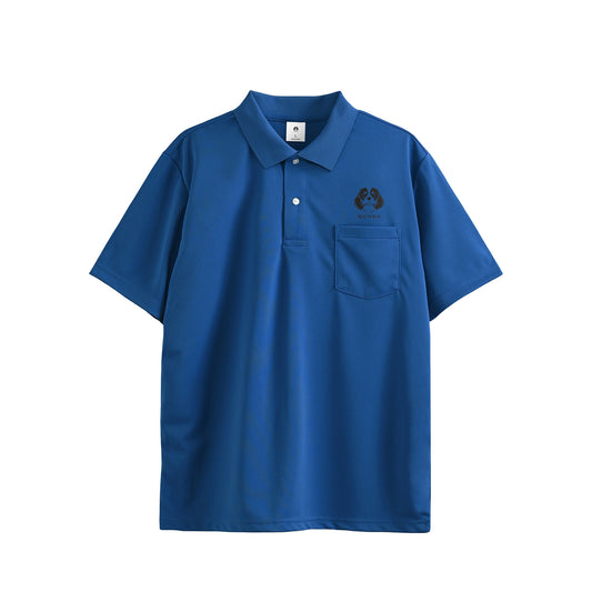 CORE LOGO ポロシャツ blue image